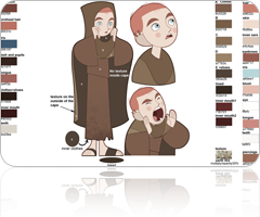 Brendan modelsheet